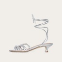 Amfi kitten Sandals, silver OUTLET
